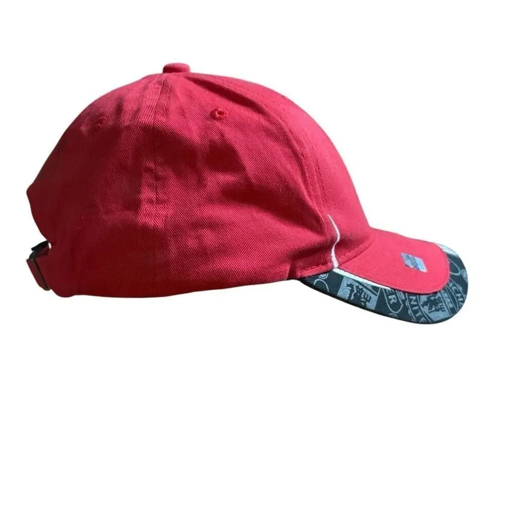 Manchester United Adjustable Red Hat Soccer Futbol *New*